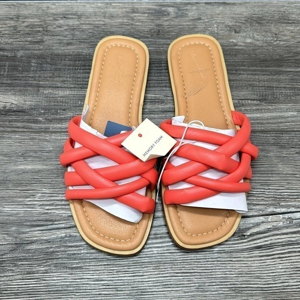 Women's Rian Slide Sandals - Universal Thread Orange